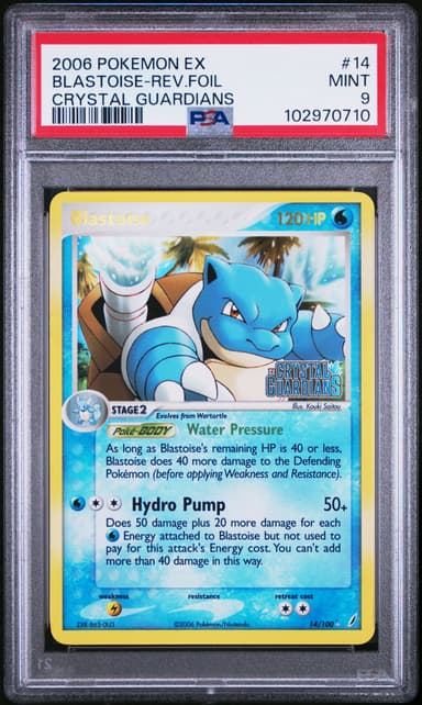Blastoise-Reverse Foil