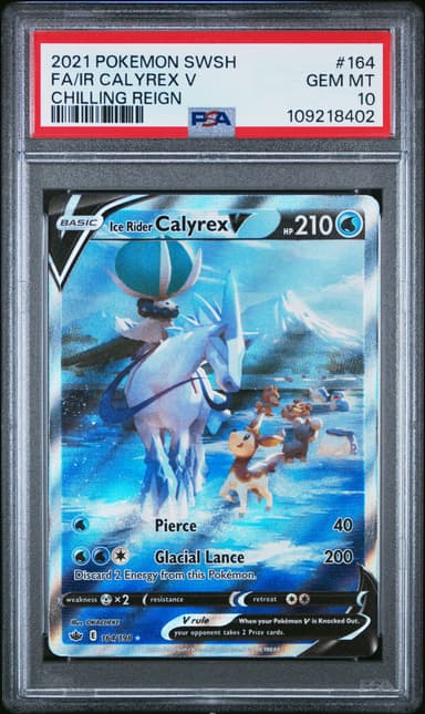 Full Art/Ice Rider Calyrex V