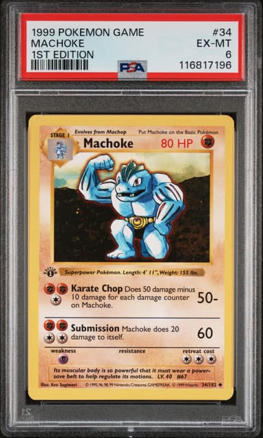 Machoke 1st Edition