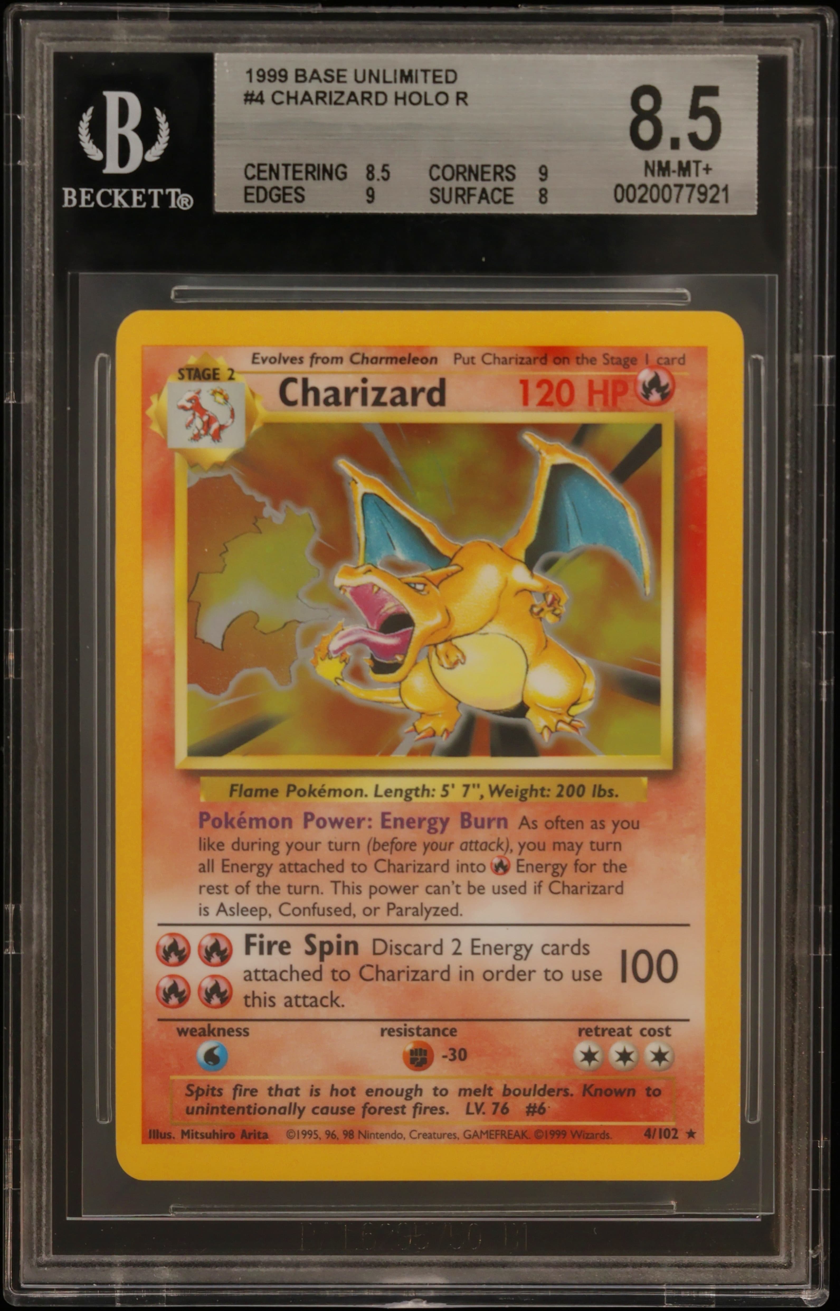 Charizard HOLO R