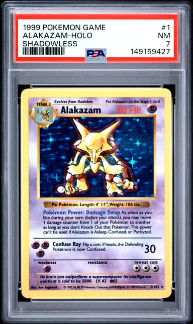 Alakazam-Holo Shadowless