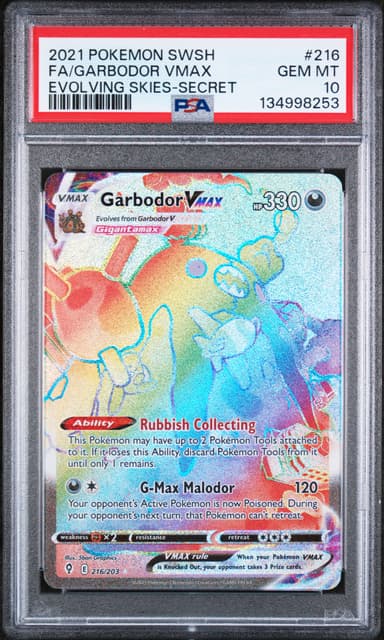 Full Art/Garbodor Vmax