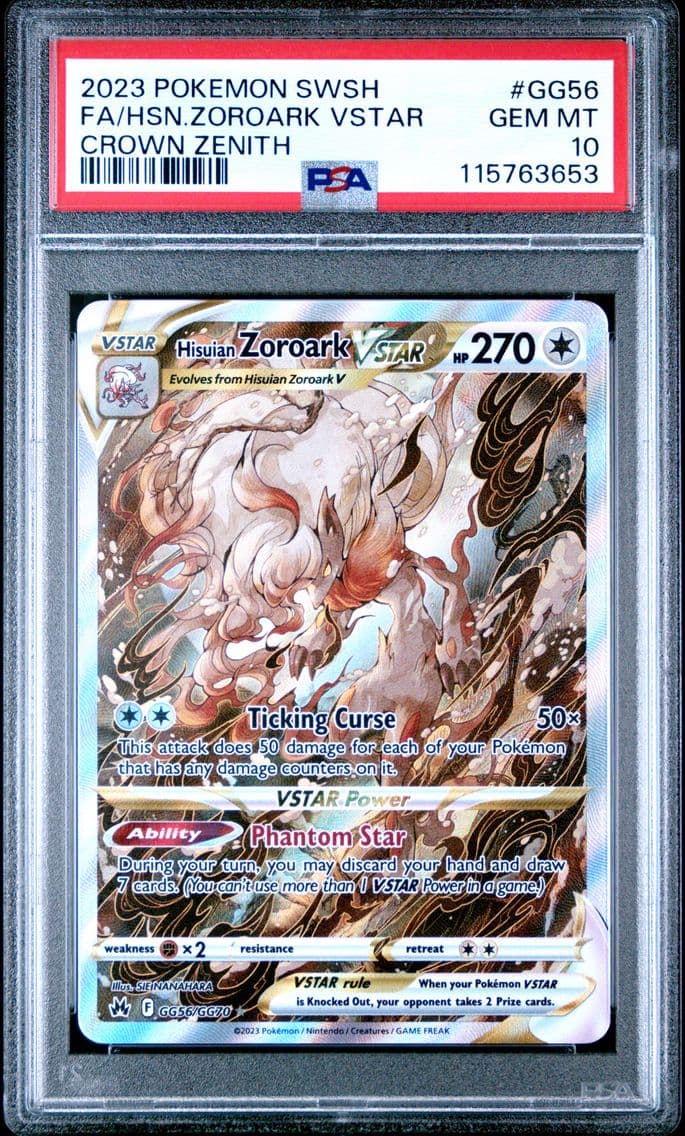 2023 #GG56 Full Art/Hisuian Zoro