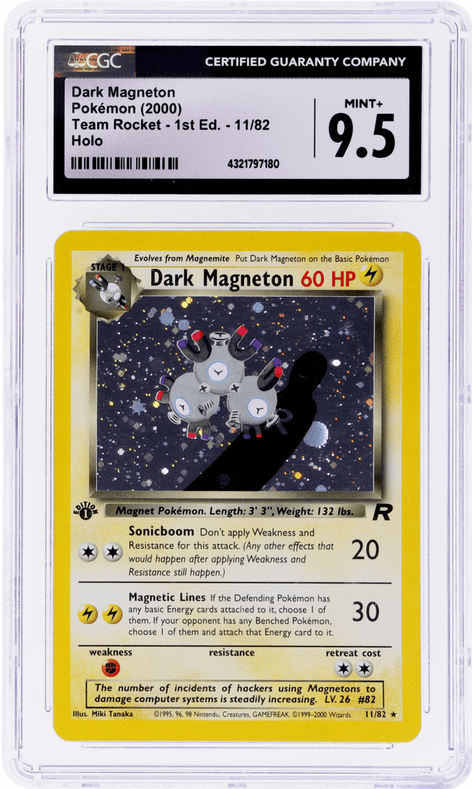 2000 #11 Dark Magneton-Holo 1st