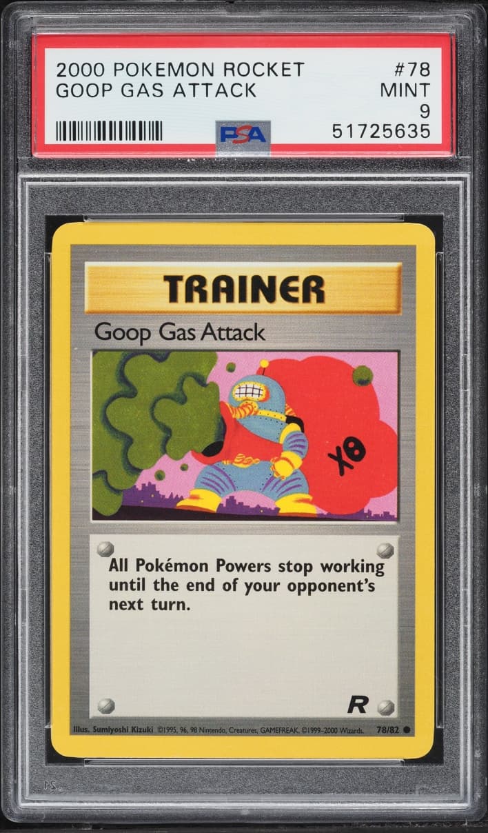 Pokemon Rocket Goop Gas Attack #78