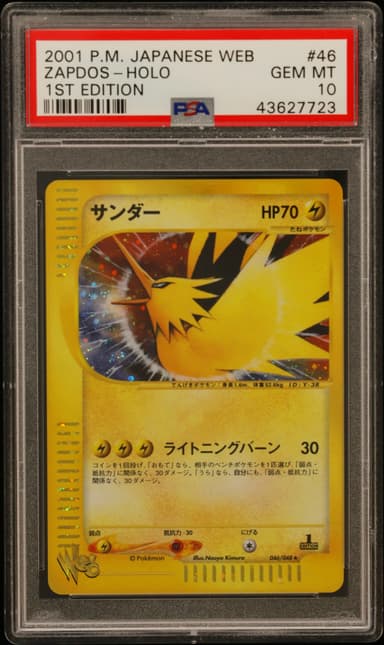 Zapdos-Holo 1st Edition