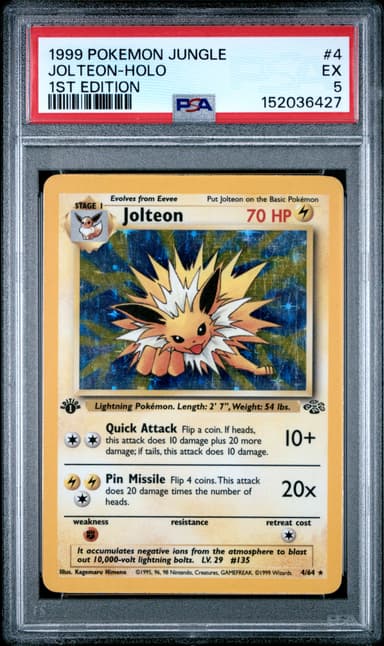 Jolteon-Holo 1st Edition