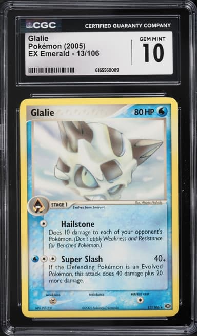 Pokemon EX Emerald Glalie #13