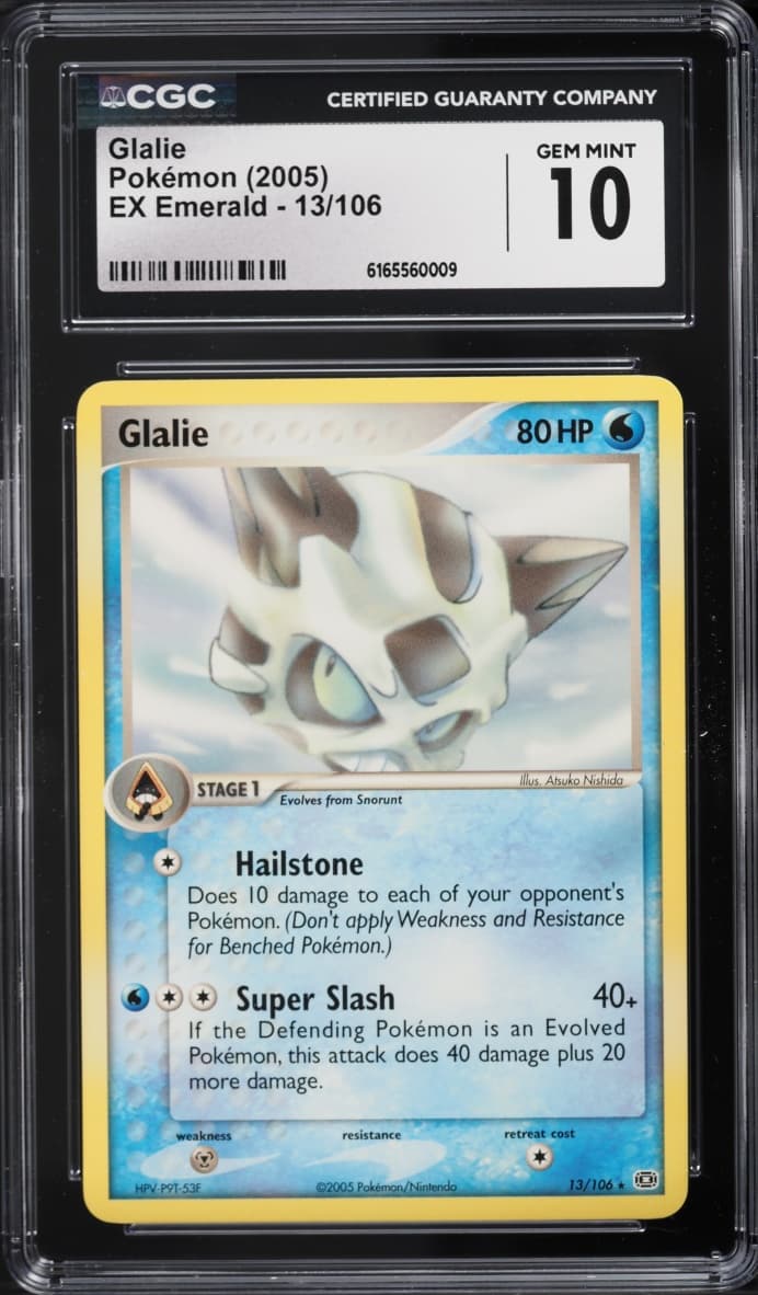 Pokemon EX Emerald Glalie #13