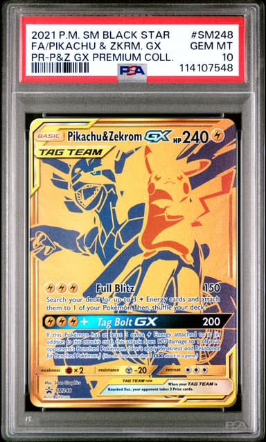 Full Art/Pikachu & Zekrom GX