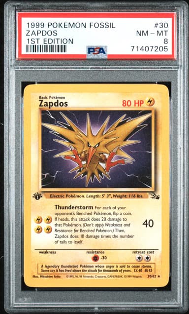 Zapdos 1st Edition