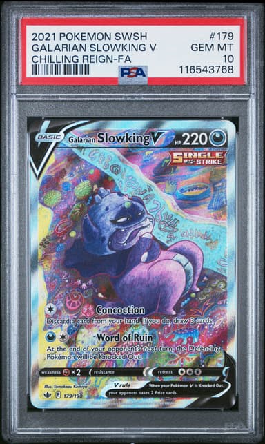 Full Art/Galarian Slowking V