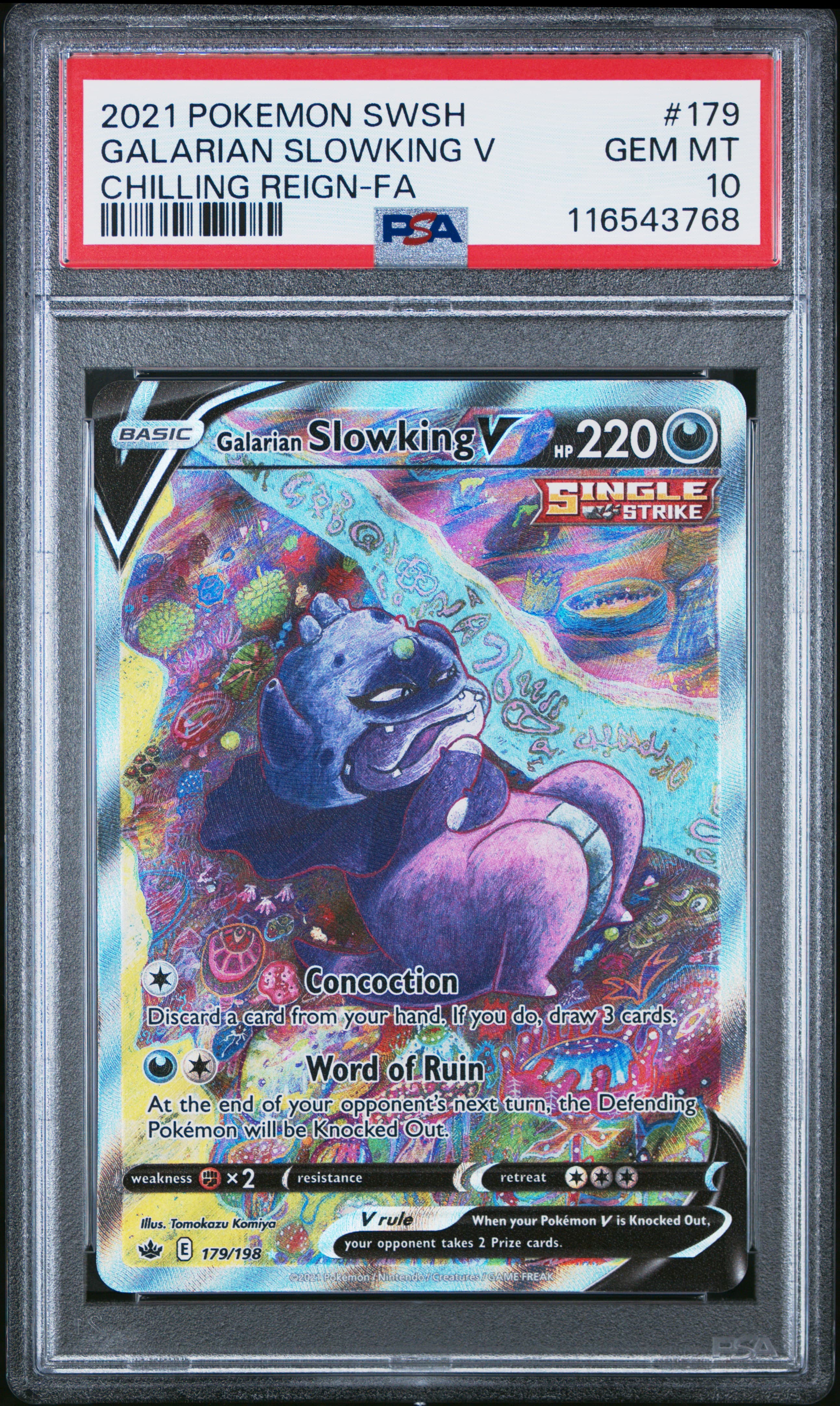 Full Art/Galarian Slowking V