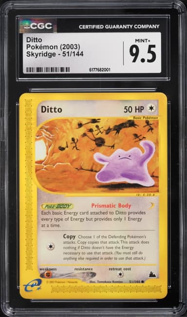 Pokemon Skyridge Ditto #51