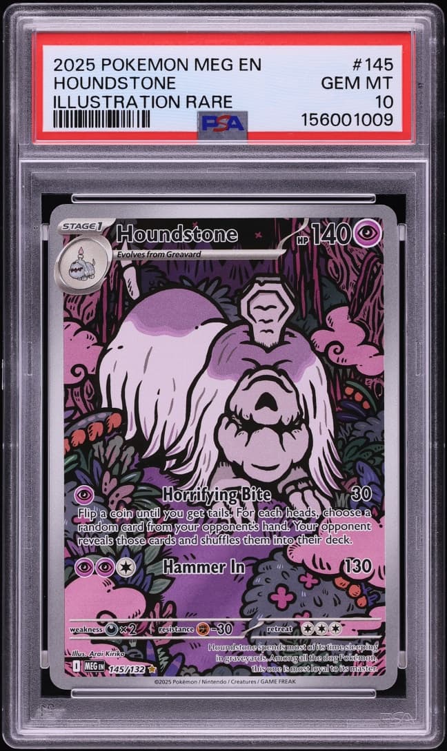 Pokemon Mega Evolution IR Houndstone #145