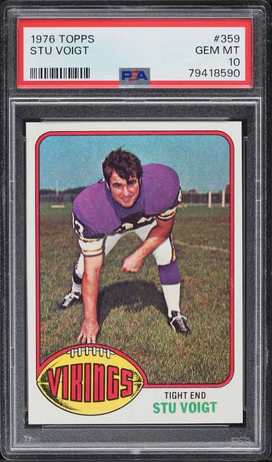 Topps Football Stu Voigt #359