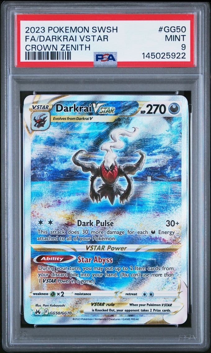 2023 #GG50 Full Art/Darkrai Vsta