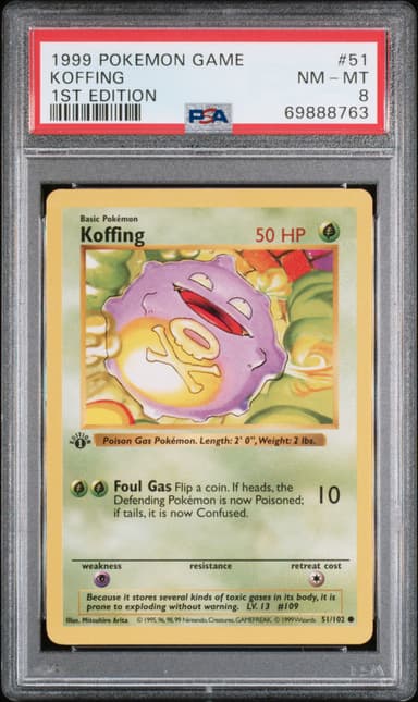 Koffing 1st Edition