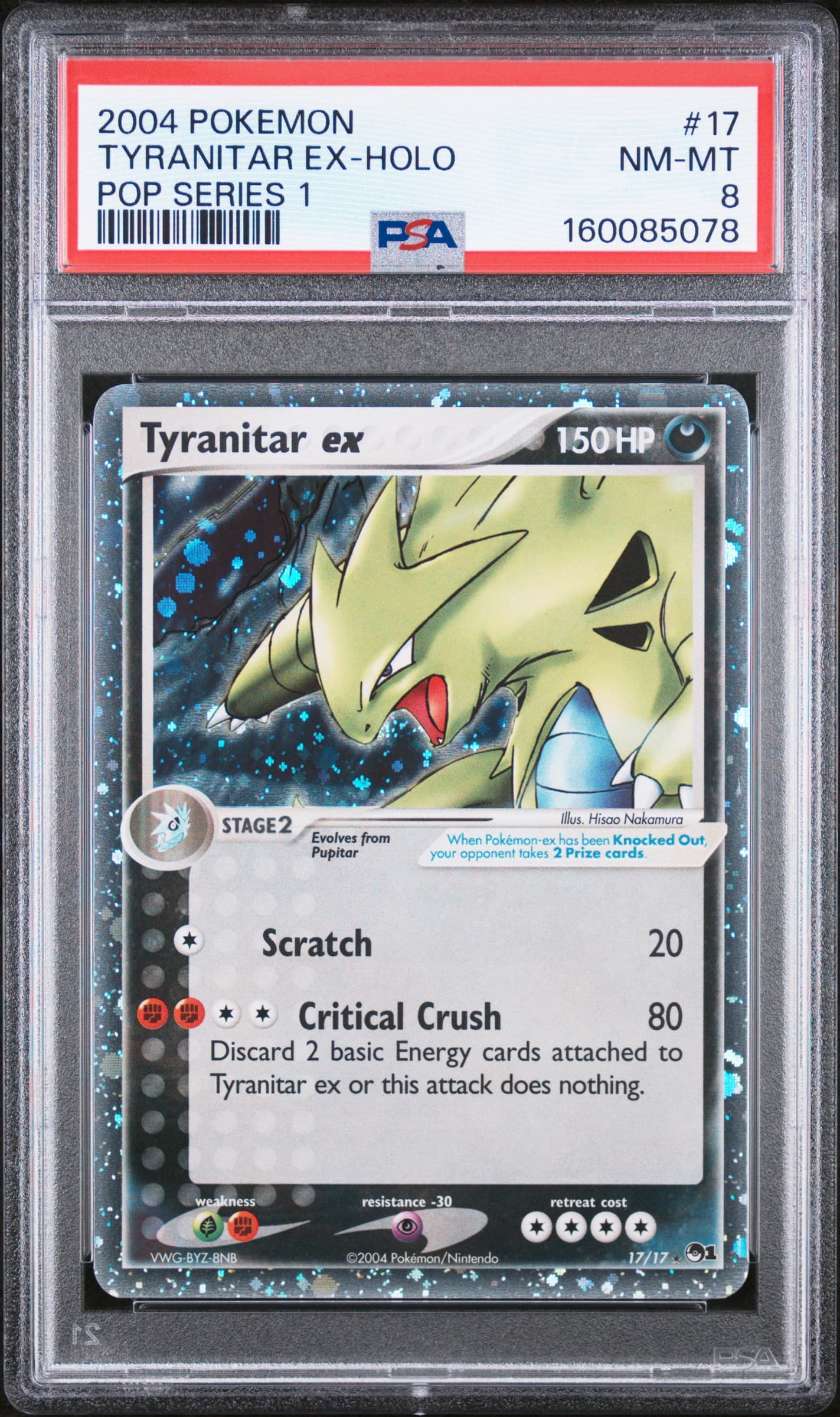 Tyranitar EX-Holo