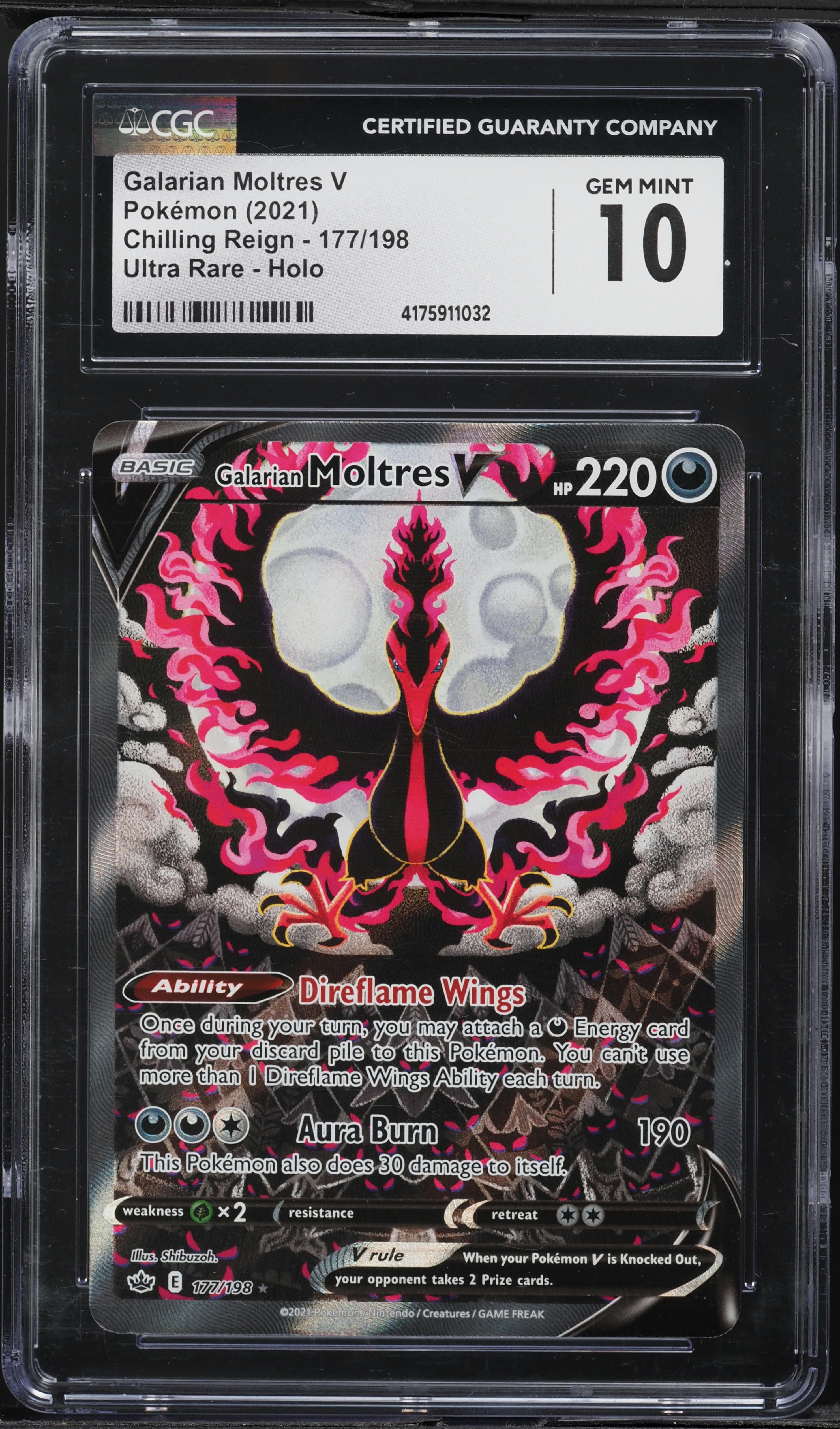 Full Art/Galarian Moltres V