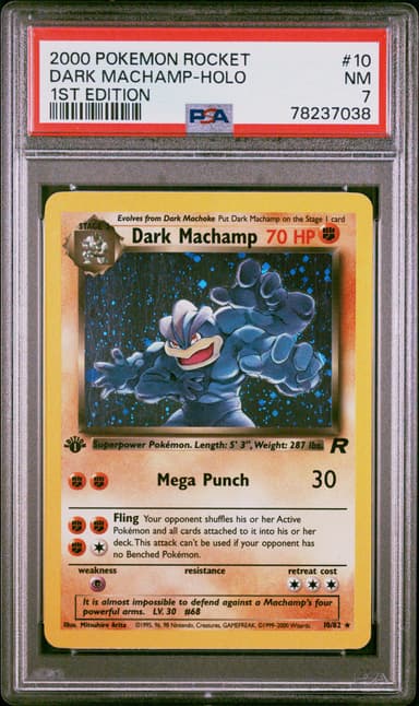 Dark Machamp-Holo 1st Edition