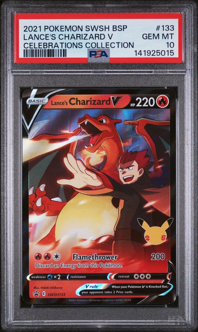 2021 #133 Lance's Charizard V PS