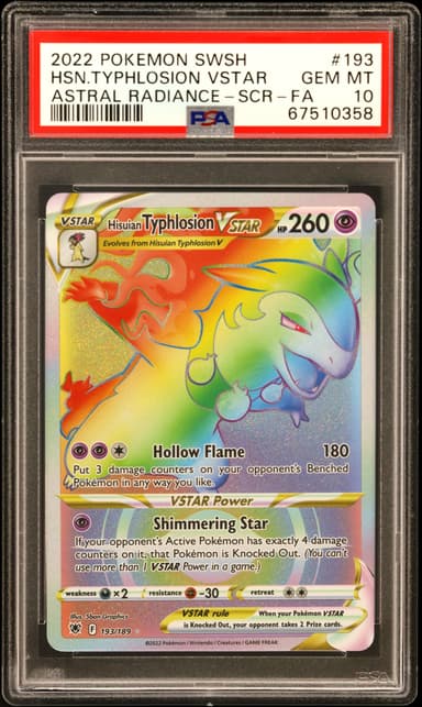 Full Art/Hisuian Typhlosion Vstar
