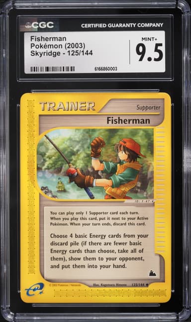 Pokemon Skyridge Fisherman #125