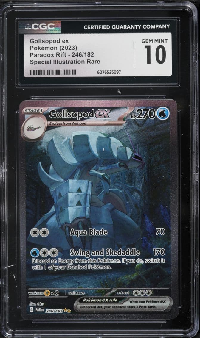 2023 #246 Golisopod EX CGC 10 Pa