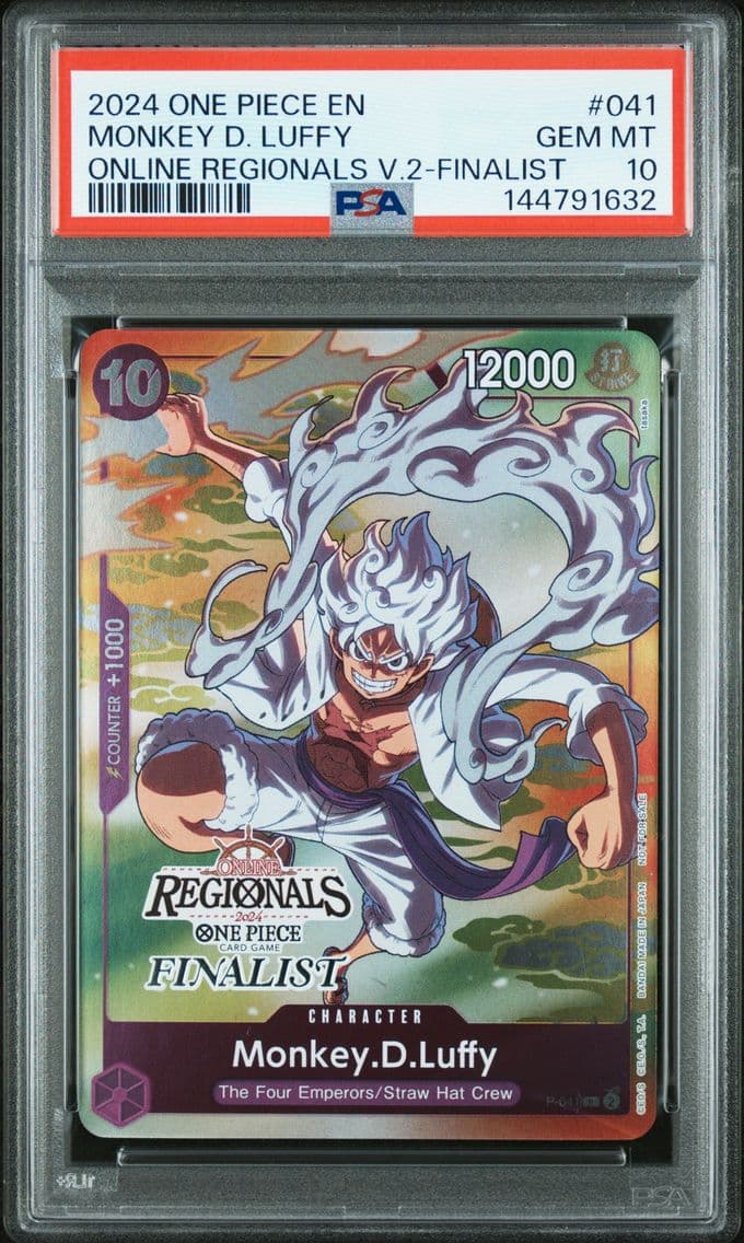 2024 #041 Monkey D. Luffy PSA 10