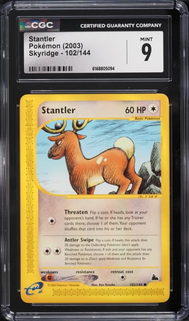 Pokemon Skyridge Stantler #102