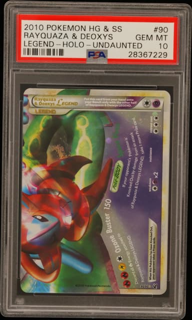 Rayquaza & Deoxys Legend-Holo