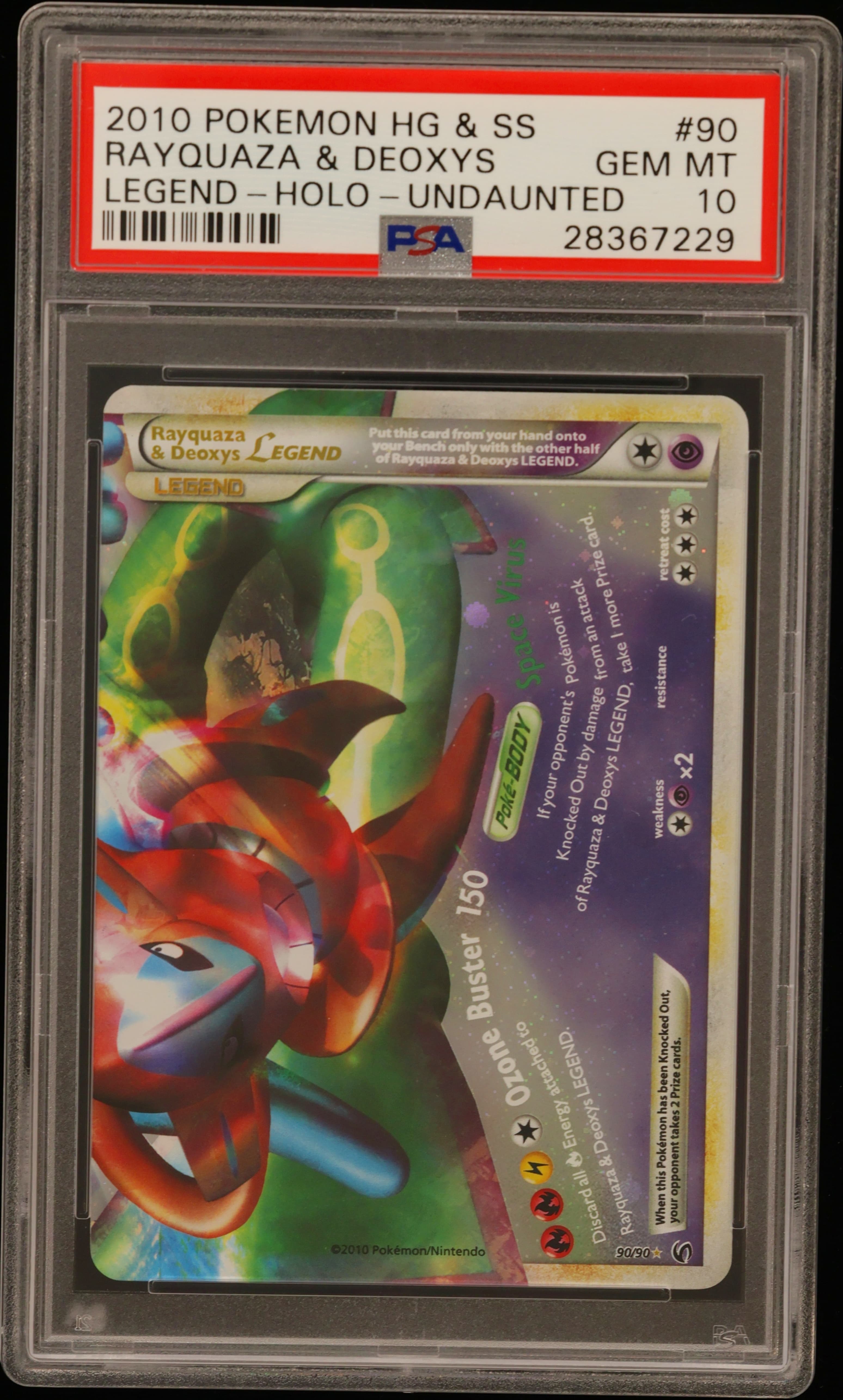 Rayquaza & Deoxys Legend-Holo
