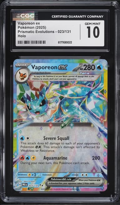 Vaporeon ex
