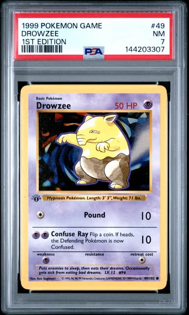 Drowzee 1st Edition