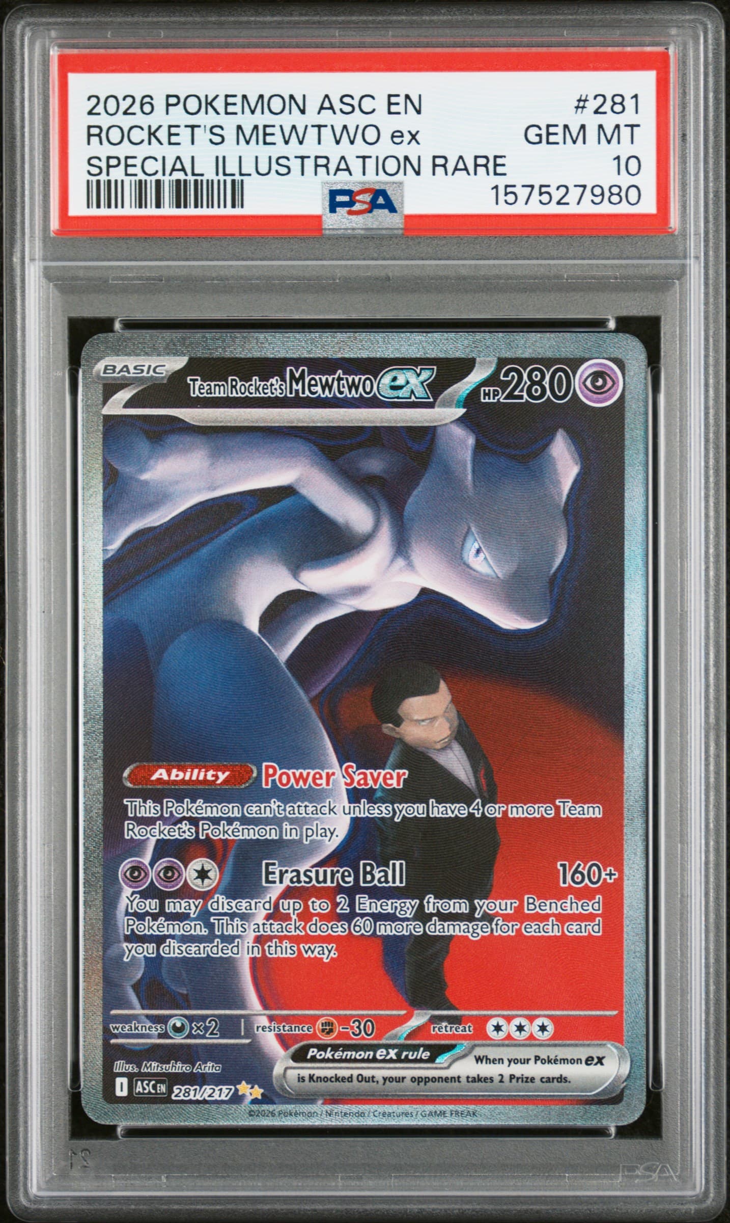 Team Rocket's Mewtwo EX
