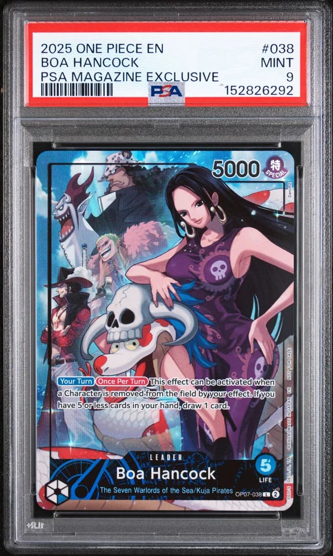 2025 #038 Boa Hancock PSA 9 One 