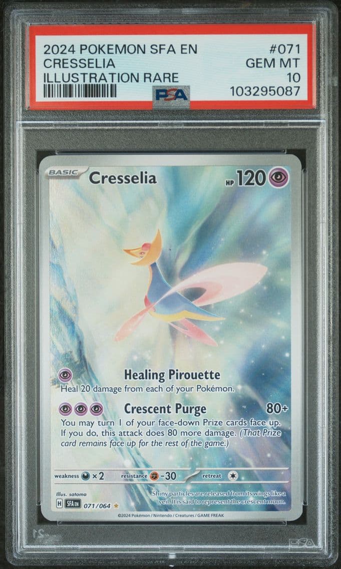 2024 #071 CRESSELIA PSA 10 POKEM