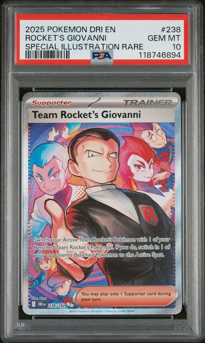 2025 #238 Team Rocket's Giovanni
