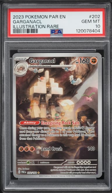 Pokemon Scarlet & Violet Paradox Rift IR Garganacl #202