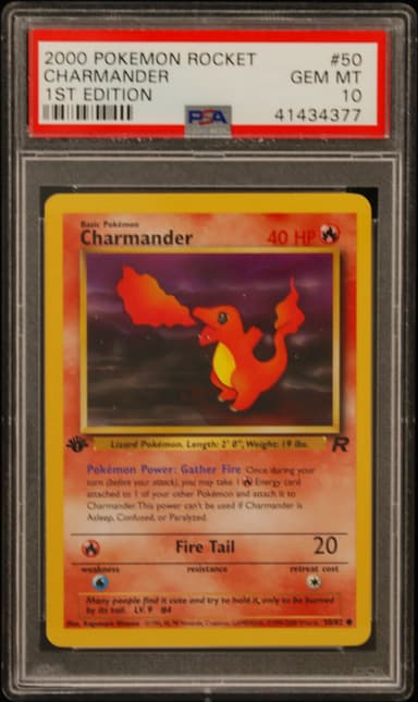 Charmander 1st Edition