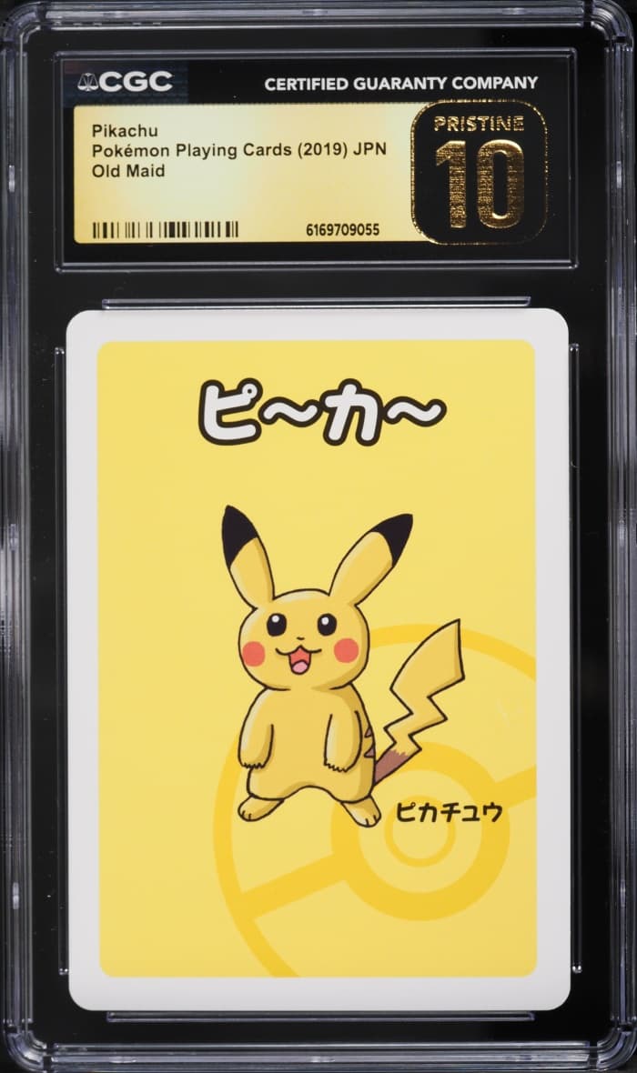Pokemon Japanese Playing Cards Old Maid Pikachu