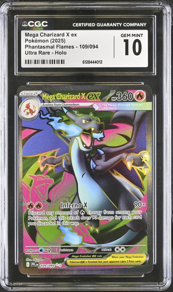 2025 #109 Mega Charizard X ex CG