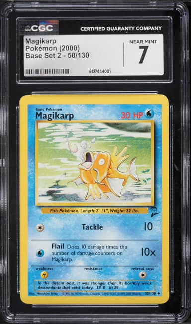 Pokemon Base Set 2 Magikarp #50