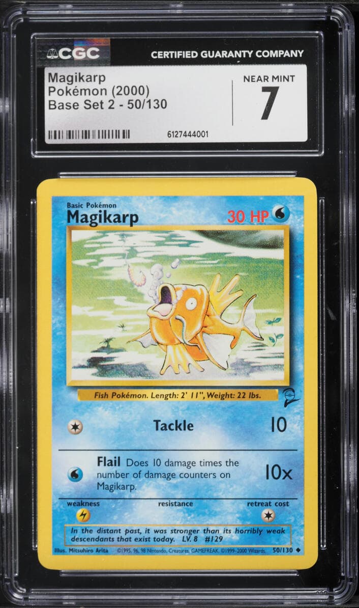 Pokemon Base Set 2 Magikarp #50
