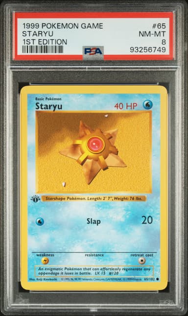 Staryu 1st Edition