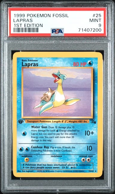 Lapras 1st Edition