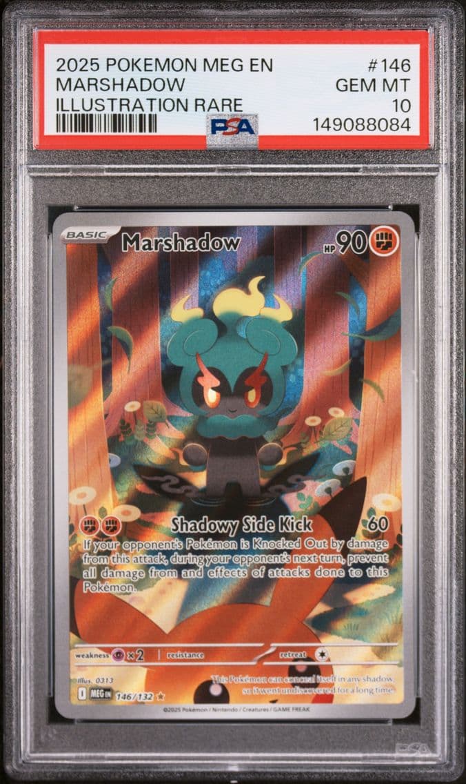 2025 #146 Marshadow PSA 10 Meg E