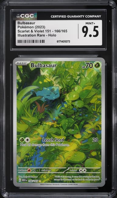 Pokemon Scarlet & Violet 151 IR Bulbasaur #166