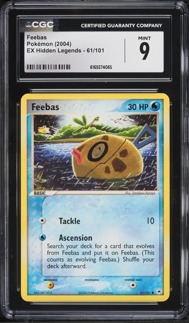 Pokemon Ex Hidden Legends Feebas #61